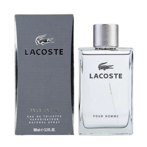 Lacoste Pour Homme Men by Lacoste Eau de Toilette Spray 3.3 oz