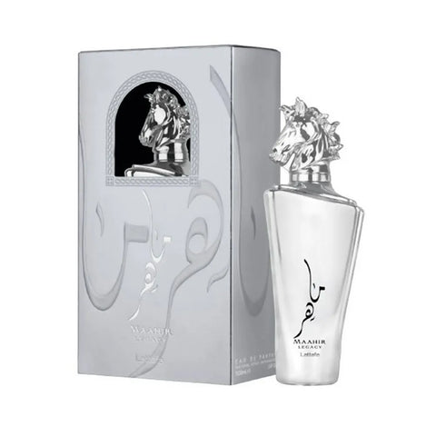 Lattafa Maahir Legacy For Men By Lattafa Eau De Parfum Spray 3.4 oz