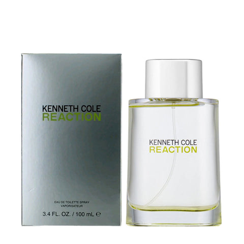 Reaction For Men By Kenneth Cole Eau De Toilette Spray 3.4 Oz