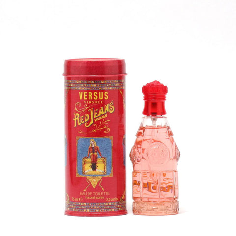 Red Jeans For Women by Versace Eau de Toilette Spray 2.5 oz