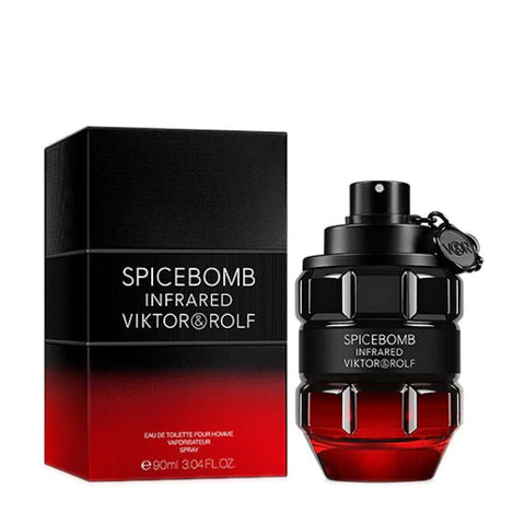 Spicebomb Infrared for Men By Viktor&Rolf Eau de Toilette 3.04 oz