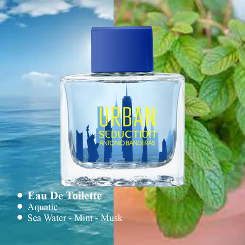 Urban Seduction Blue For Men By Antonio Banderas EDT PerfumeOnNet