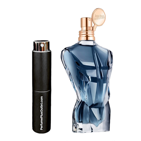 Travel Spray Black 0.27 oz filled with Jean Paul Gaultier Eau de Toilette for Men By Jean Paul Gaultier