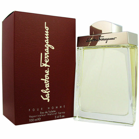 Salvatore Ferragamo Pour homme By Salvatore Ferragamo Eau de Toilette Spray 3.4 oz